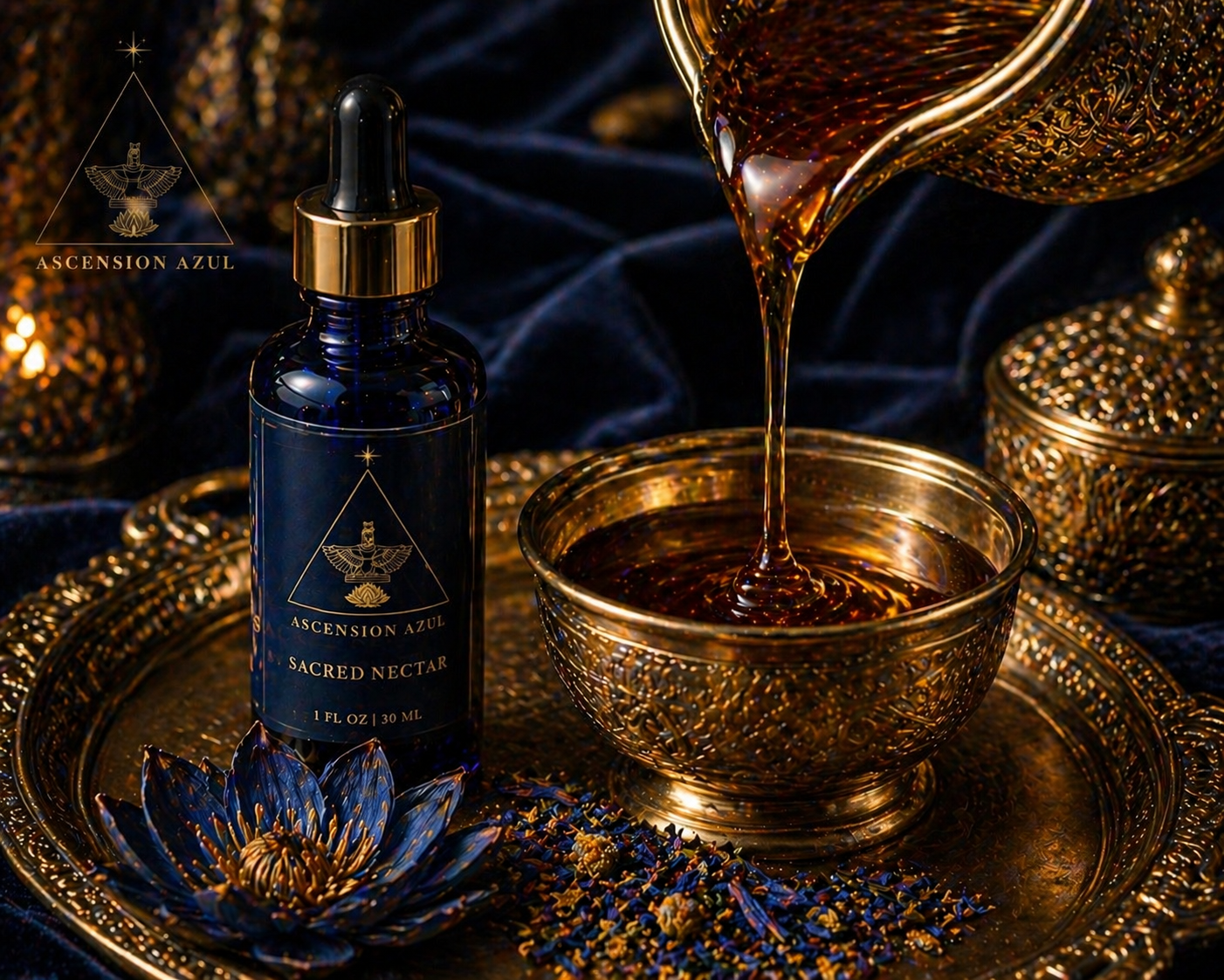 Sacred Nectar — botanical infused sweetener