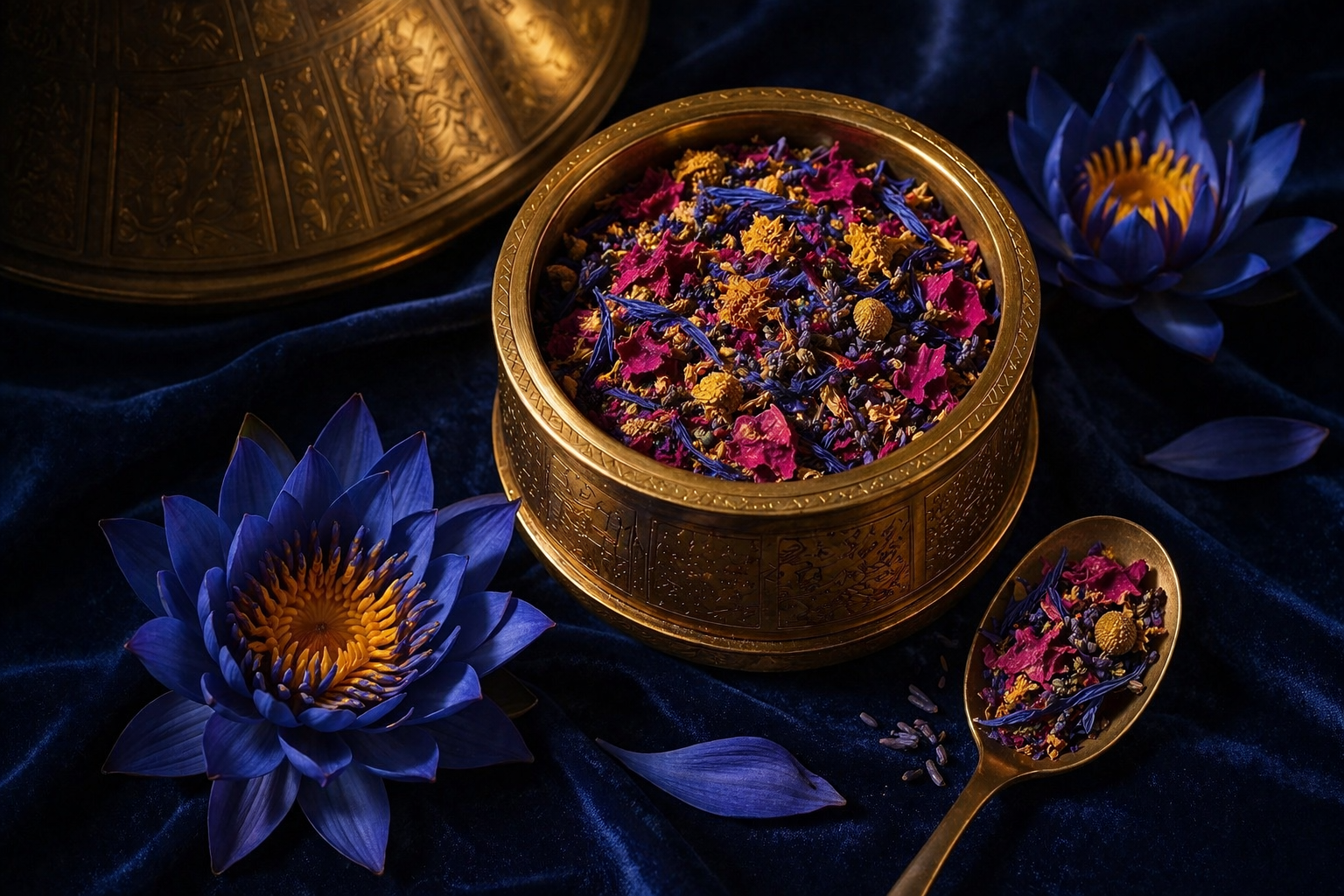 Mystical Dream Awakening — ceremonial blue lotus tea blend